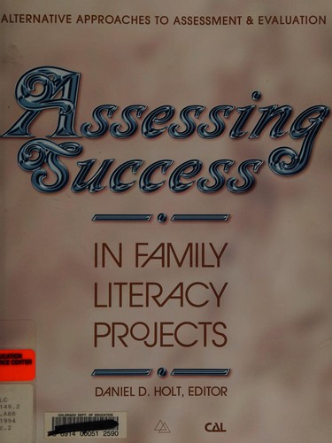 Cover for Assessing success in family literacy projects