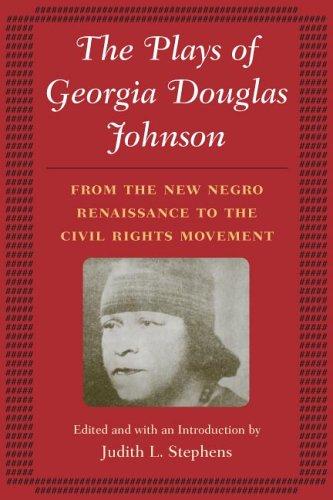 Cover for The Plays of Georgia Douglas Johnson