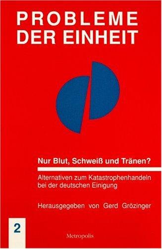 Cover for Nur Blut, Schweiss und Tränen?