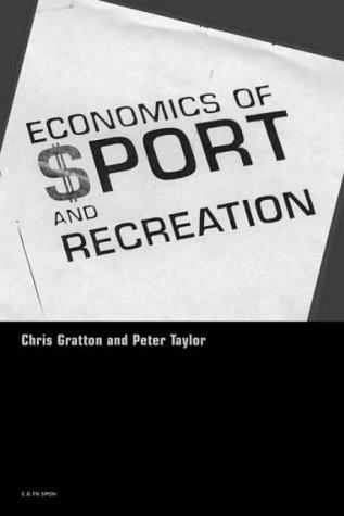 Cover for Economics of sport and recreation