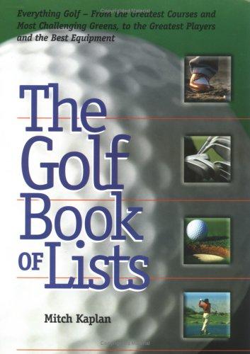 Cover for The Golf Book of Lists