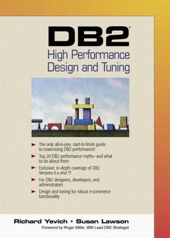 Cover for DB2 High Performance Design and Tuning
