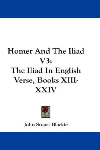 Cover for Homer And The Iliad V3