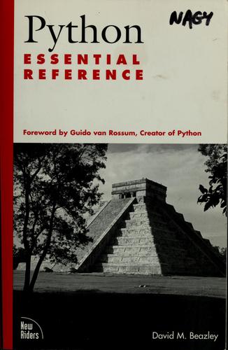 Cover for Python essential reference