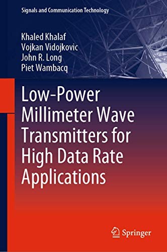 Cover for Low-Power Millimeter Wave Transmitters for High Data Rate Applications