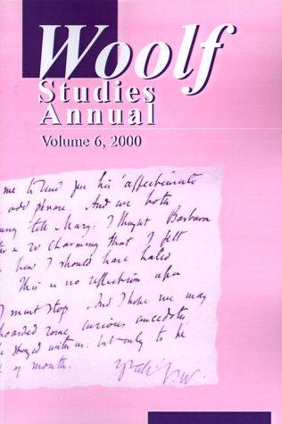Cover for Woolf Studies Annual