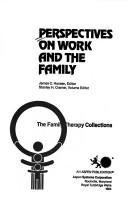 Cover for Perspectives on work and the family