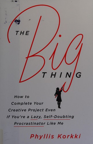 Cover for The big thing