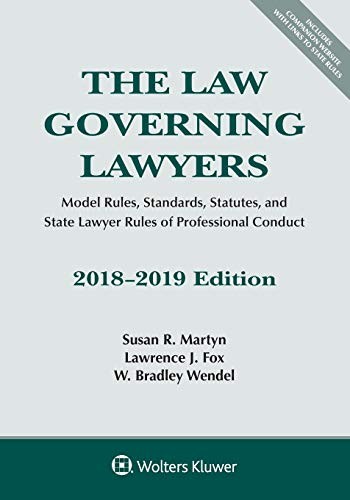 Cover for The Law Governing Lawyers