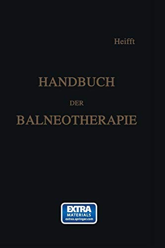 Cover for Handbuch der Balneotherapie