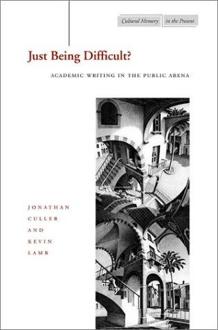 Cover for Just being difficult?