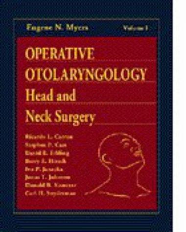 Cover for Operative Otolaryngology