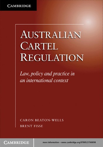 Cover for Australian cartel regulation