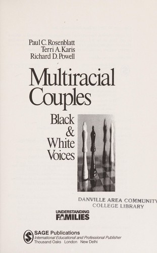 Cover for Multiracial couples