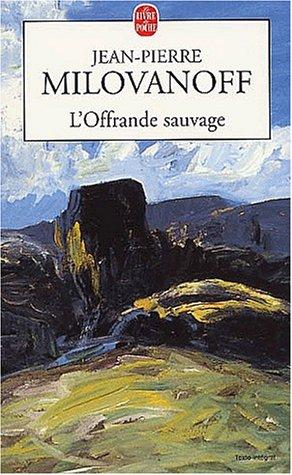 Cover for L'offrande sauvage