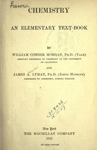 Cover for Chemistry