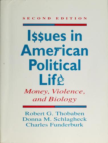 Cover for Issues in American political life