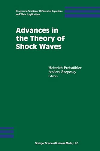 Cover for Advances in the Theory of Shock Waves