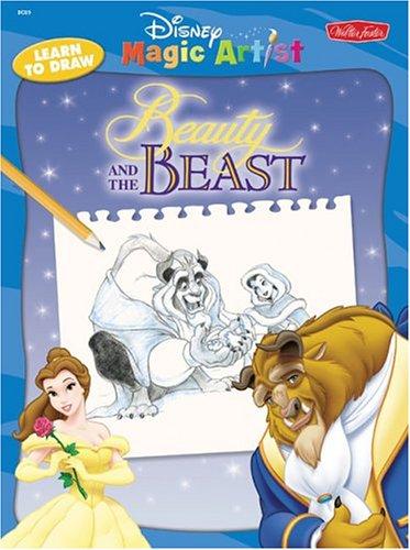 Cover for Disney's How to draw Beauty and the Beast