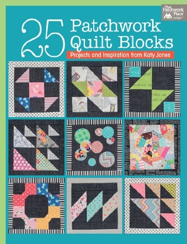 Cover for 25 Patchwork Quilt Blocks