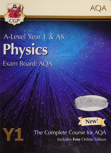 Cover for AS / Year 1 Physics