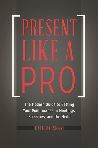 Cover for Present like a pro