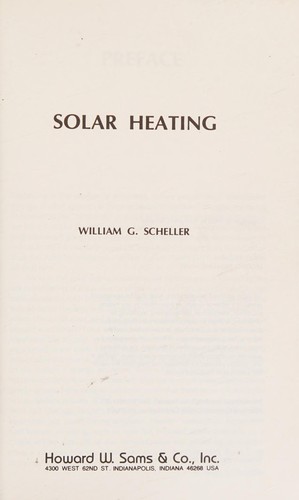 Cover for Solar heating