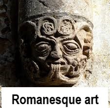 Cover for Romanesque art in the Mont Saint-Michel Bay