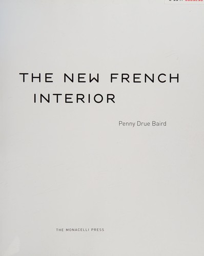Cover for The new French interior