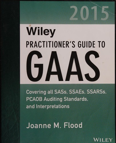 Cover for Wiley Practitioner's Guide to GAAS 2015