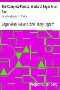Cover for The Complete Poetical Works of Edgar Allan Poe