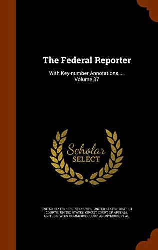 Cover for The Federal Reporter