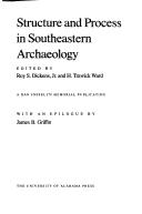 Cover for Structure and process in southeastern archaeology