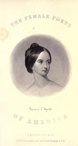 Cover for The female poets of America