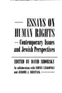 Cover for Essays on human rights