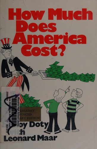 Cover for How much does America cost?
