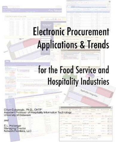 Cover for Electronic Procurement Applications and Trends for the Food Service and Hospitality Industries