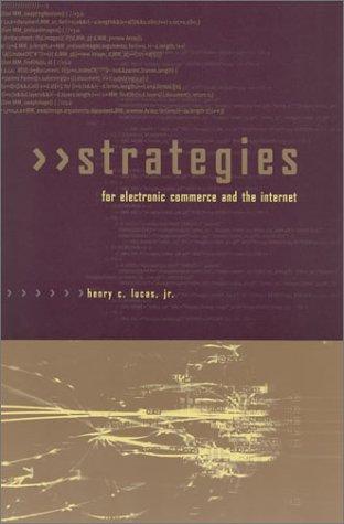 Cover for Strategies for Electronic Commerce and the Internet