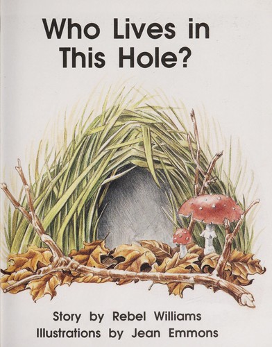 Cover for Who lives in this hole?