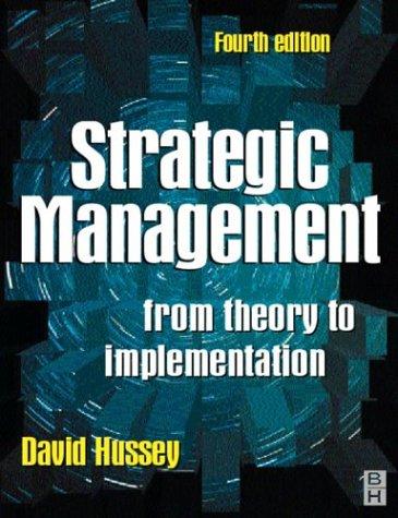 Cover for Strategic management