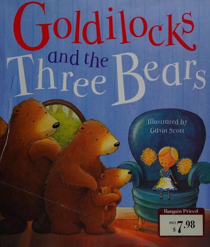 Cover for Goldilocks and the three bears