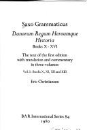 Cover for Danorum regum heroumque historia