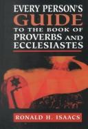 Cover for Every person's guide to the book of Proverbs and Ecclesiastes