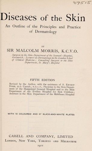 Cover for Diseases of the skin