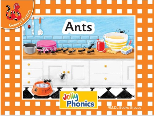 Cover for Ants - Group 1 - Orange Level - Decodable Readers - Jolly Phonics