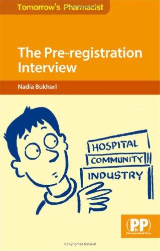 Cover for The Pre-Registration Interview