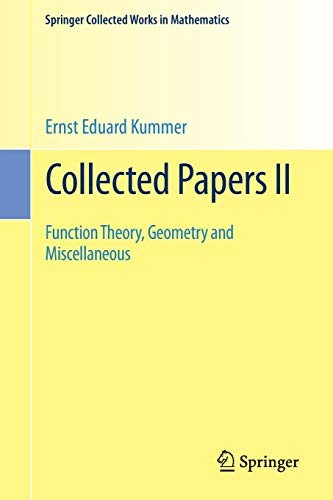 Cover for Collected Papers II