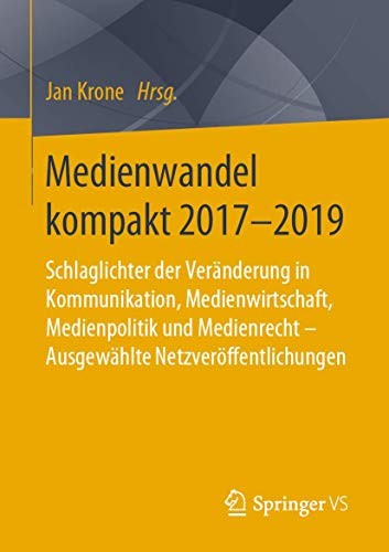 Cover for Medienwandel kompakt 2017-2019