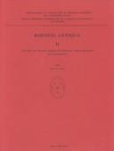 Cover for Boeotia antiqua