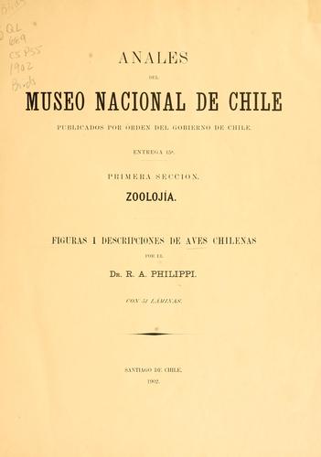 Cover for Figuras i descripciones de aves chilenas